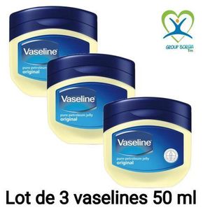 Vaseline Lot De 3 Vaselines 50ml