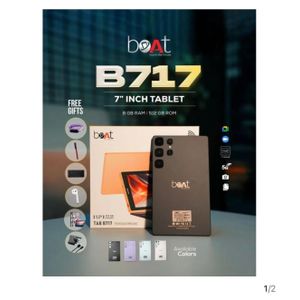 Tablette Professionnelle 5G avec 2 puces 8GB de RAM et 512GB de ROM, Ecran 7 pouces Android 13.0 5000 mAh avec  Clavier Bluetooth