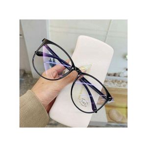 Mode Lunettes D’ordinateur Anti Blue Light Pour Anti Eyestrain UV400 Blue Light - Noir