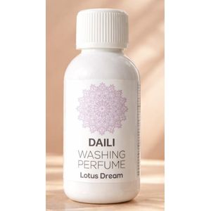 Parfum de linge liquide DAILI, Lotus Dream,  150 ml . Fraîcheur Longue Durée. Parfait pour machine à laver, ou lavage à la main . Importé de France