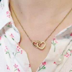 Chaîne de Cou à Pendentif cœur