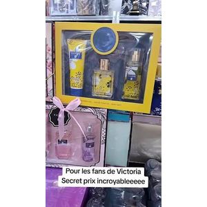 VICTORIA PARFUM FEMME SENSUELLE - VV LOVE - COFRET - 100ml - YELLOW