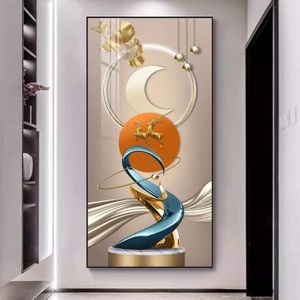 Toile Peinture Moderne Abstrait Mur Art 60X40