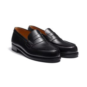 Mocassin homme en cuir -soulier sans lacet - chaussure de bureau, de ville etc...
