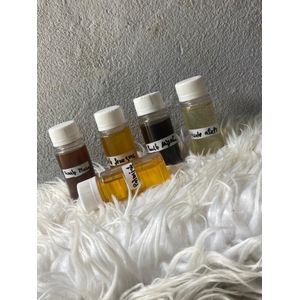 Kit 5en1 - huile fenugrec+ huile kigelia+ huile apki + huile de maca + huile palmiste