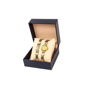 Ensemble Montre Et Bracelet Femme + Coffret