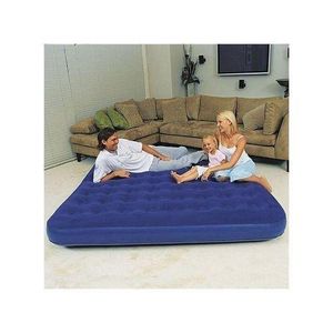 Gn Matelas Gonflable 3 Places + 1 Pompe Offerte