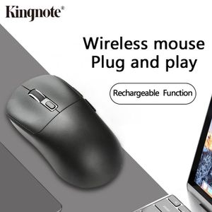 Kingnote Souris sans fil rechargeable 2,4G Bluetooth 2 modes