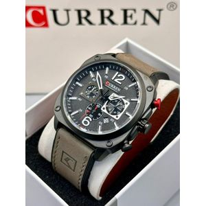 Curren Montre homme chic one à quartz unique  fond noir