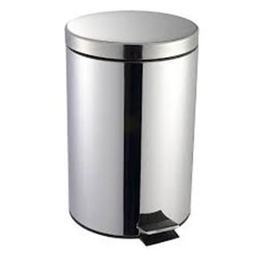 Poubelle A Pedale - 20L - Inox - Argenté