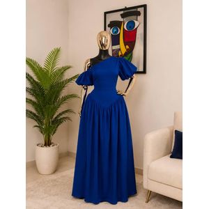 Mode Robe Longue Élégance Glamour