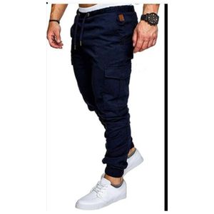 Pantalon chasseur ou cargo bleu