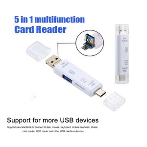 Lecteur de Carte mémoire, BENFEI 4 in 1 USB USB-C vers SD