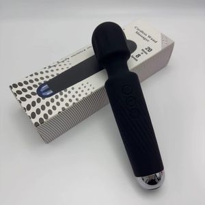  Sextoys massage , vibromasseur, en silicone ultra-doux pour femme rechargeable- noir.