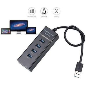 Pc Multi HUB Usb 3.0, 4 Ports Haute Vitesse, Pour PC De Bureau, Adaptateur D'ordinateur Portable