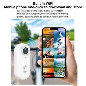 Gn Mini Caméra de Sport / Action Cam Ultra-Compacte 1080P HD – Connexion WiFi & Fixation Magnétique