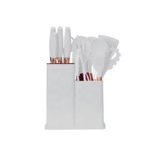 Set d’ustensiles de cuisine avec porte-ustensiles