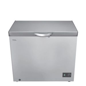 TCL Congélateur Horizontal - F326CFSL - 251 L - 1 Panier Interne - Gris - 220-240V - R600A