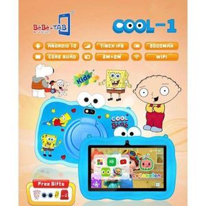 BEBE TAB Tablette pour enfants Cool 1 7pouce – 4/128 Go Android 6.1 avec SIM Couleur : Rose