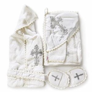 Sortie de bain bébé – Lot de 10 pièces - Argent