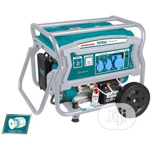 TOTAL Groupe électrogène  Essence 3.5 KVA Avec Roue  TOTAL