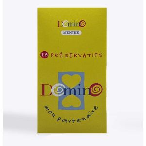 Domino Préservatifs Parfum Menthe (Boîte de 12)