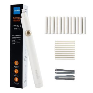 Ensemble De Gommes Electriques Gomme à Crayon, Livrée Avec 22 Gommes De Rechange