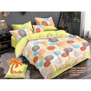 Belle Lot de 2 Draps et 2 Taies - Confort et Élégance pour Lit 3places