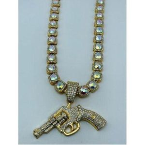 Chic Chaîne En Strass Or Chaîne Luxueuse Bling