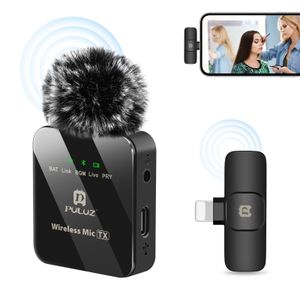 Microphone cravate sans fil pour iPhone / iPad, récepteur à 8 broches