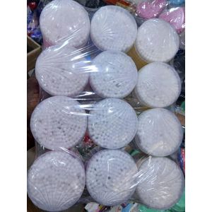 KIT de 6 cotons pur est naturellement absorbant et doux.