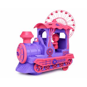 Train Jouet Électrique Spray Train pour Enfant 3 Ans et Plus – Train Musical Lumineux avec Marche Avant et Arrière