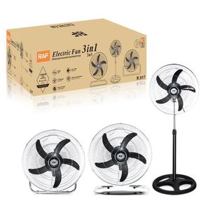 RAF Ventilateur sur pied 3 en 1 A8 pouces 
