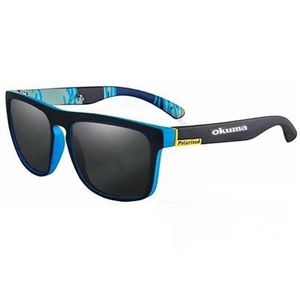 Autre Lunettes de soleil en résine bleue haut de gamme
