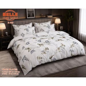 Belle Lot de 1 Draps et 2 Taies - Confort et Élégance pour Lit 3