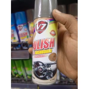 V7 Expert Spray Polish V7 pour Tableau de Bord - Parfum Jasmin - 450ml - Brillance et Protection Intense