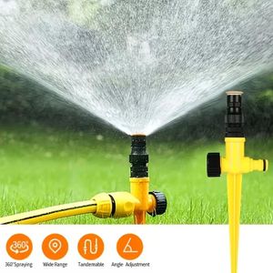 Arroseur de pelouse rotatif à 360 degrés, système d'irrigation automatique pour jardin, arroseur de pelouse