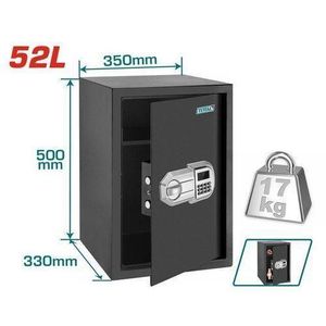TOTAL  Coffre-fort électronique 52 litres