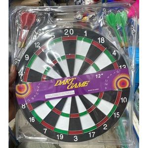 Gn Jeu de fléchettes double face 25,4 cm pour entraînement et divertissement
