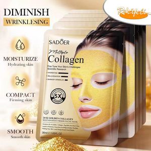 Masque Visage Collagène Or – Effet Lissant & Anti-Rides Intense