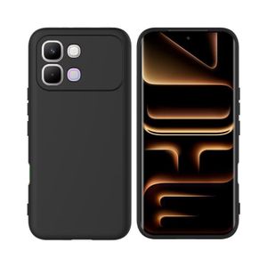 Coque En Silicone Infinix Note Edge + 1 Antichoc 9D - Noir