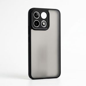 Coque semi-transparente mate avec protection caméra intégrée compatible avec Xiaomi / Redmi / POCO : Redmi Note 12 4G / 5G, Redmi 12, POCO X5 Pro
