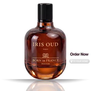 Iris Oud Eau de Parfum 100ml – Parfum Mixte Longue Tenue – Notes Orientales, Boisées et Ambrées
