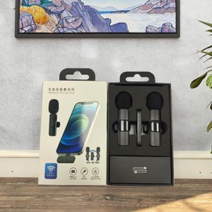 Microphone Revers K9 Type C Lavalier Sans Fil pour Téléphone