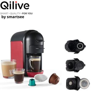 QILIVE machine a café super automatique 3 en 1 expresso multi-capsules Q5720 -Pression 20 bars