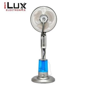 Ilux Ventilateur à eau - LX-1640MF - avec télécommande- 24 Mois De Garantie