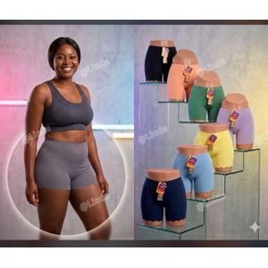 Lot de 03 Short gainant féminin au design invisible et ultra confortable