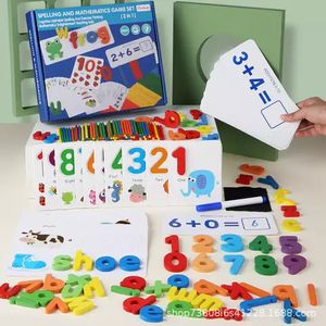 11€49 sur Orthographe Anglais Bois Alphabet Lettre Jeu D'Apprentissage  Précoce de Jouets Éducatifs Pour Enfants BT1156 - Autre jeux d'imitation -  Achat & prix