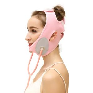 Bandeau facial réglable avec pompe de compression – Rose