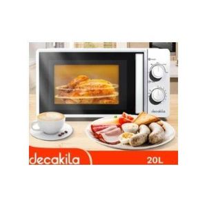 Decakila Micro Ondes 700W/ 20L Avec Minuteur Traditionnel KEMC013W